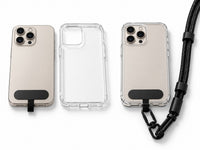 Placa del drip entre el celular y la funda